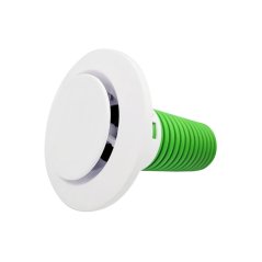 Odvodní anemostat do FLEX potrubí 75 mm, bílý