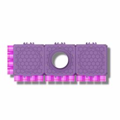 Jednoradový dvojstranný priechodný rozdeľovač 16x75/200-200, MAX-VENT